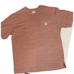 Carhartt Men's T-Shirt Loose Fit Heavy Weight Short Sleeve Chest Pocket SIze XL